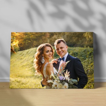 Egyedi fekvő vászonkép saját képeddel