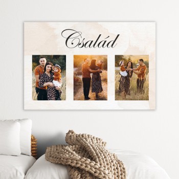 Egyedi vászonkép kollázs 3 képpel