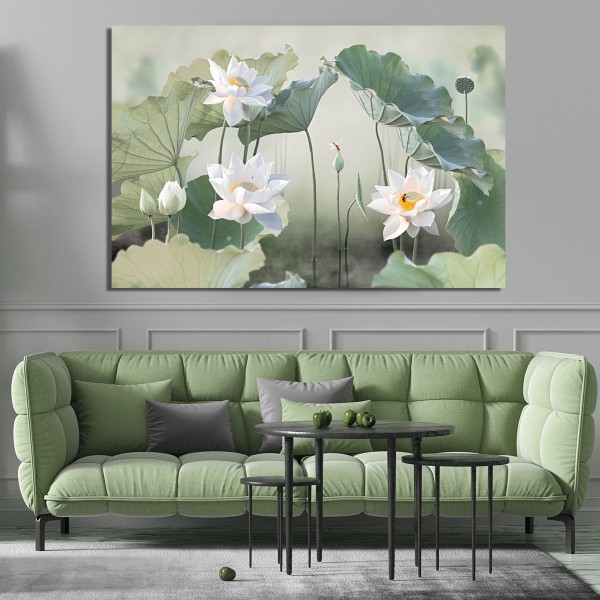 Feng shui vászonkép Lótuszvirág